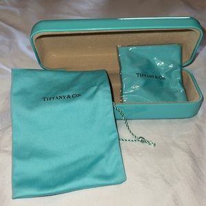 Tiffany’s Glasses Hard Case- with Duster and Glass Cleaner